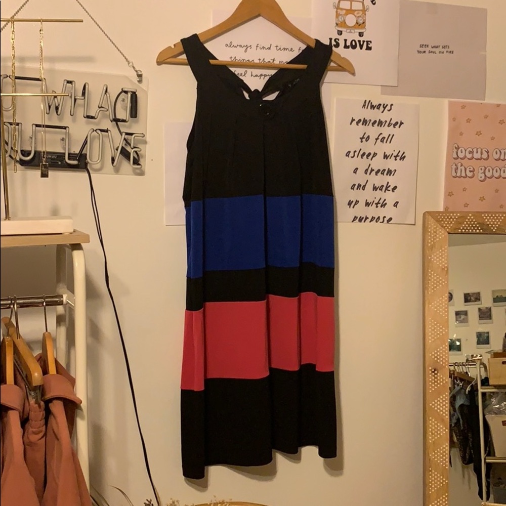 Block print dress
